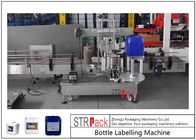 Mesin Pelabelan Botol Sisi Ganda Otomatis Untuk Deterjen Minyak / Drum Sampo 5-25L